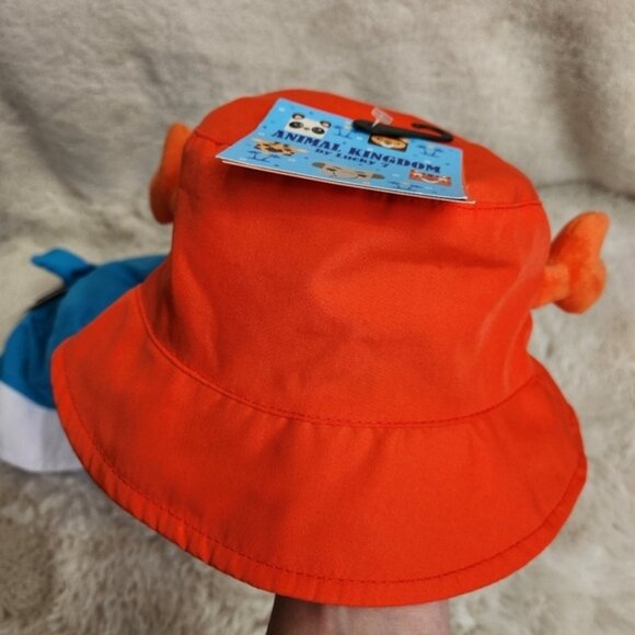 Animal Kingdom by Lucky 7 Crab Dolphin Toddler Bucket Hats x 2 BNWT - Picture 7 of 13